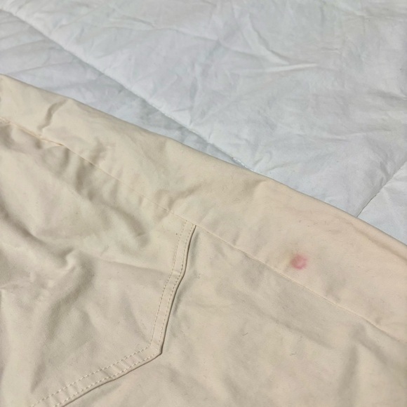 RUTI The Slouchy Soft Twill Pants - Color Ecru - Picture 6 of 9